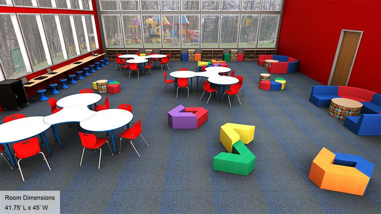Elementary Group Collaboration Area - Overall View